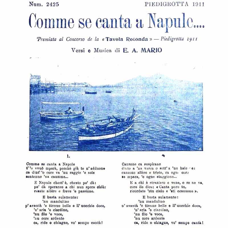 Comme se canta a Napule