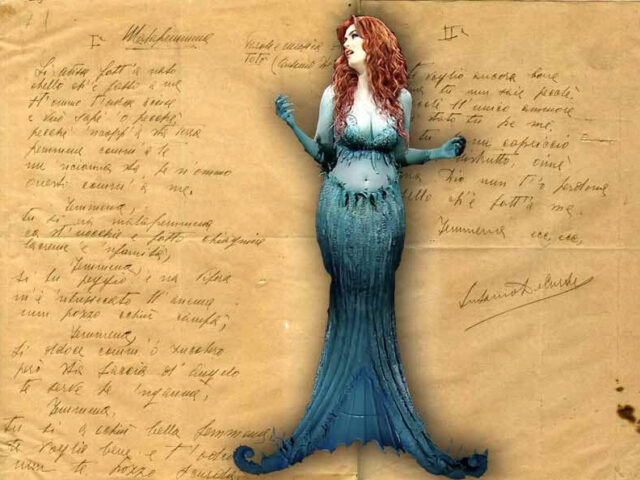 Sirena Digitale, Partenope canta Malafemmena in 3D